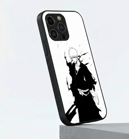 Ichigo Kurosaki | Bleach Black Metal Phone Case