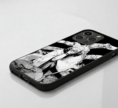 Ryomen Sukuna Hybrid Metal Phone Case