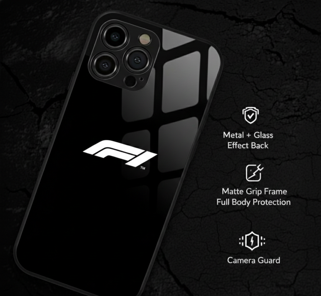 Premium F1 Motorsport Hybrid Metal Phone Case