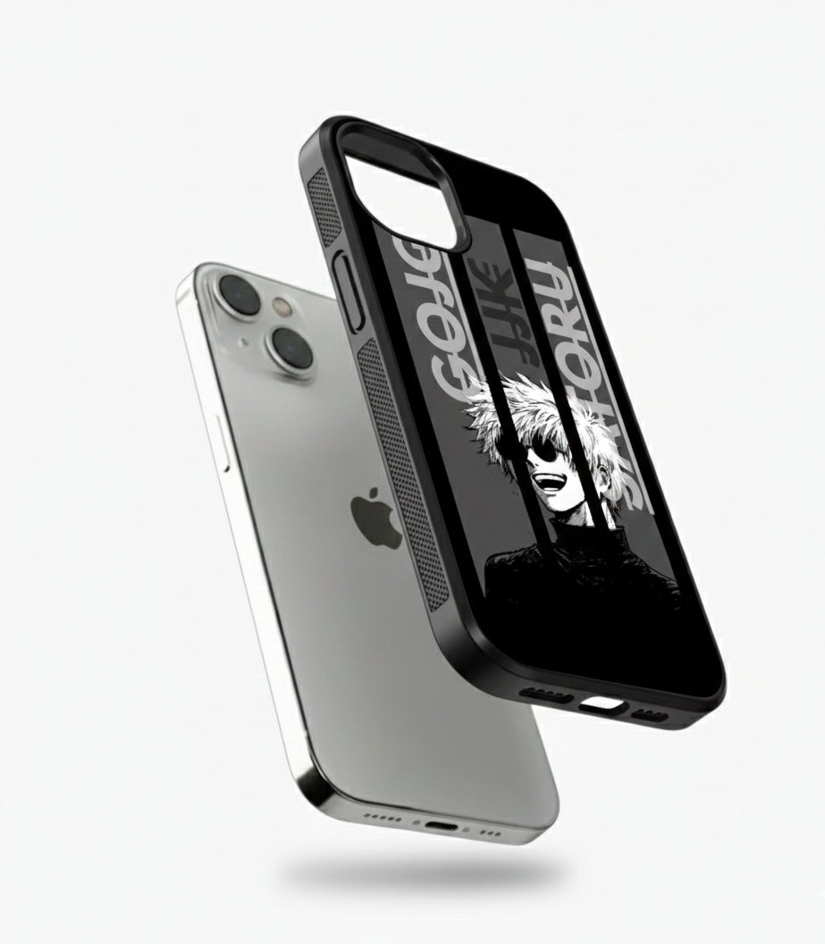 Gojo Satoru Premium Metal: Style and Security Metal Phone Case