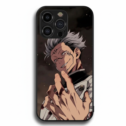 The Mark of Ryomen Sukuna hybrid Metal Phone Case