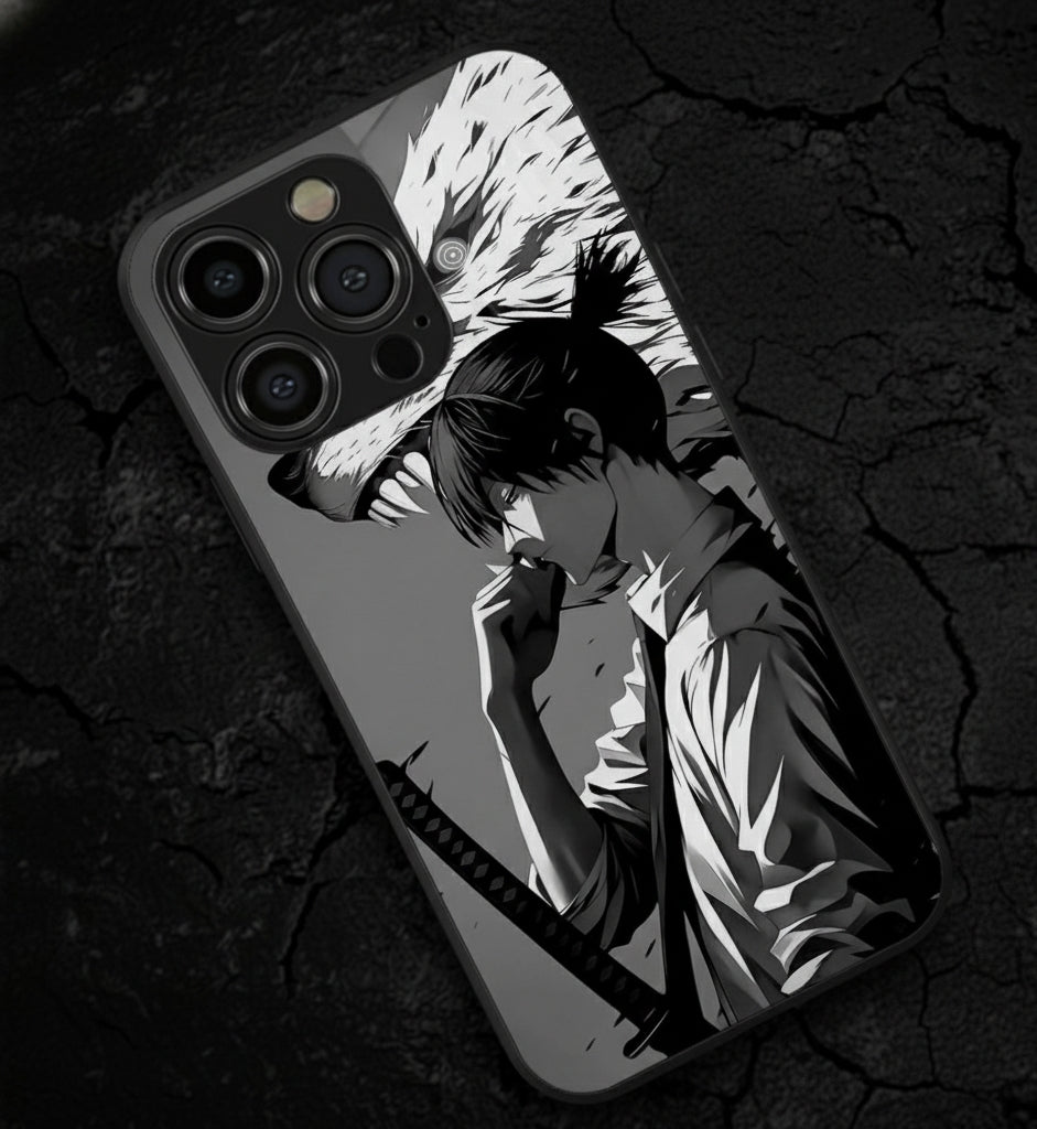 Kon Akira's Shadow Metal Phone Case