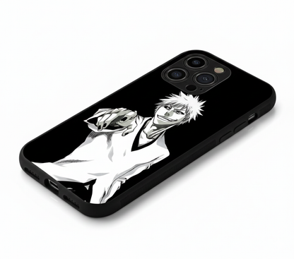 White hybrid Metal Phone Case