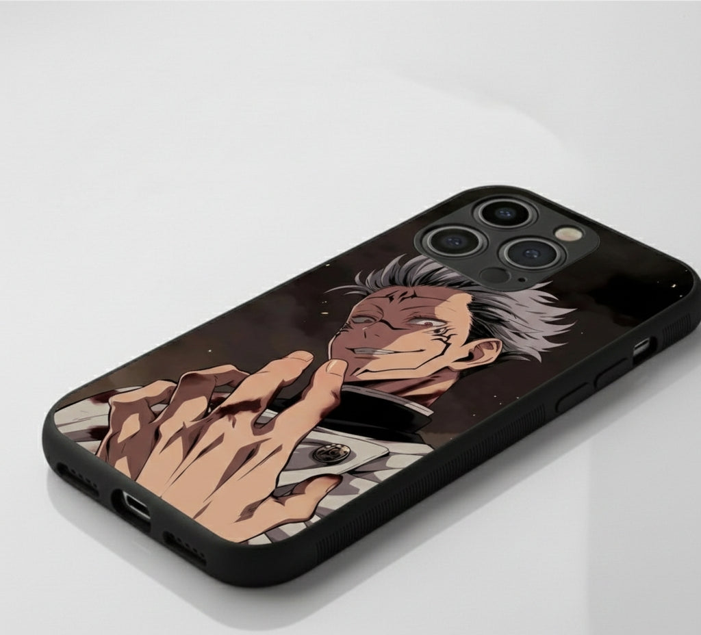 The Mark of Ryomen Sukuna hybrid Metal Phone Case