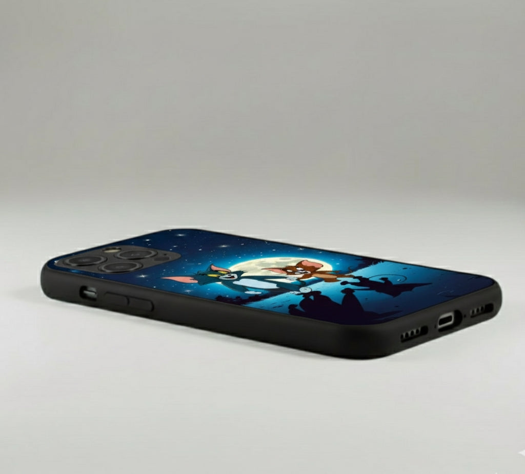 Tom and Jerry: Moonlit Friends phone case Metal
