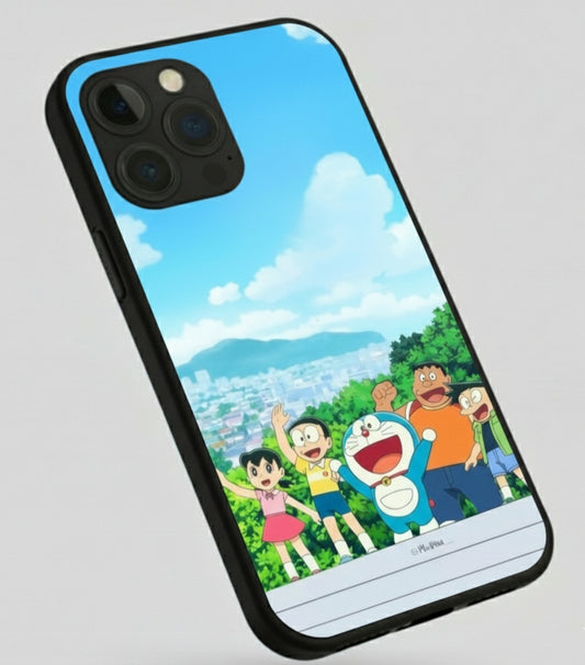 Anywhere Door View (A nod to one of Doraemon's famous gadgets) Metal Phone Case