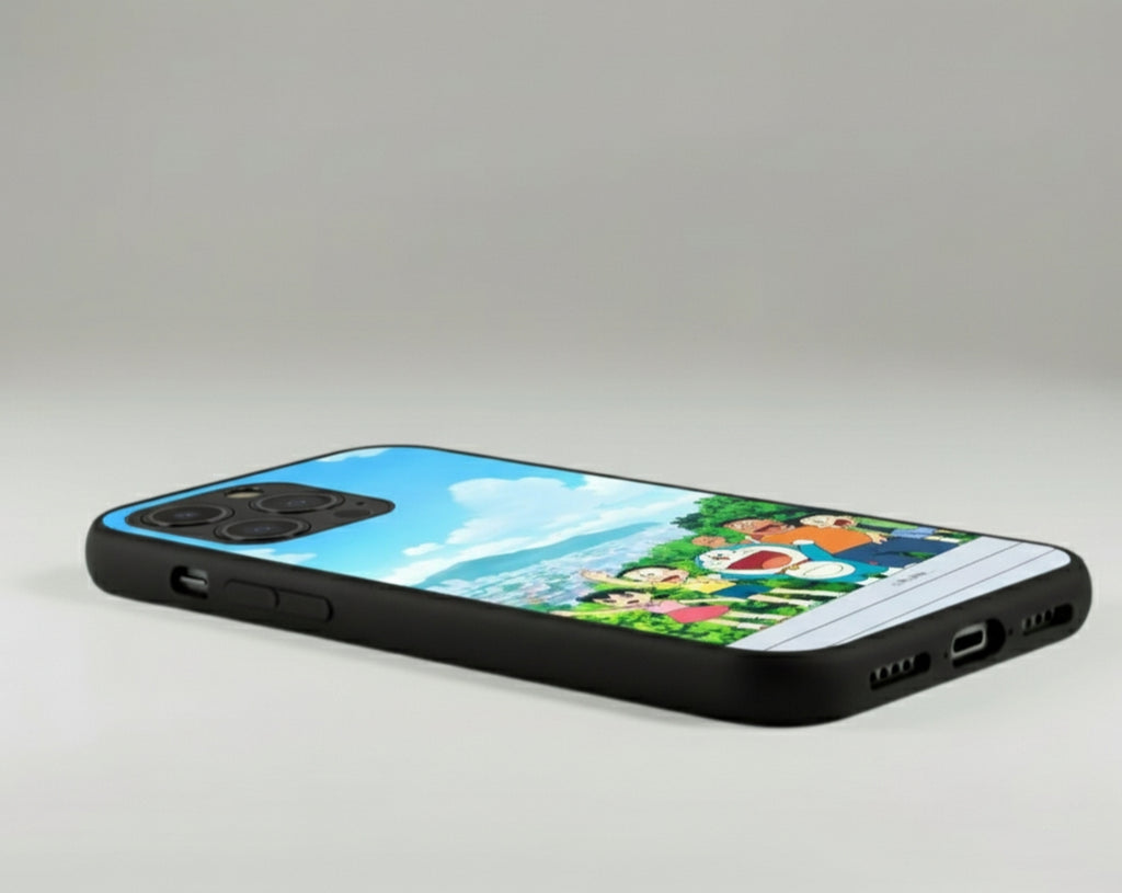 Anywhere Door View (A nod to one of Doraemon's famous gadgets) Metal Phone Case