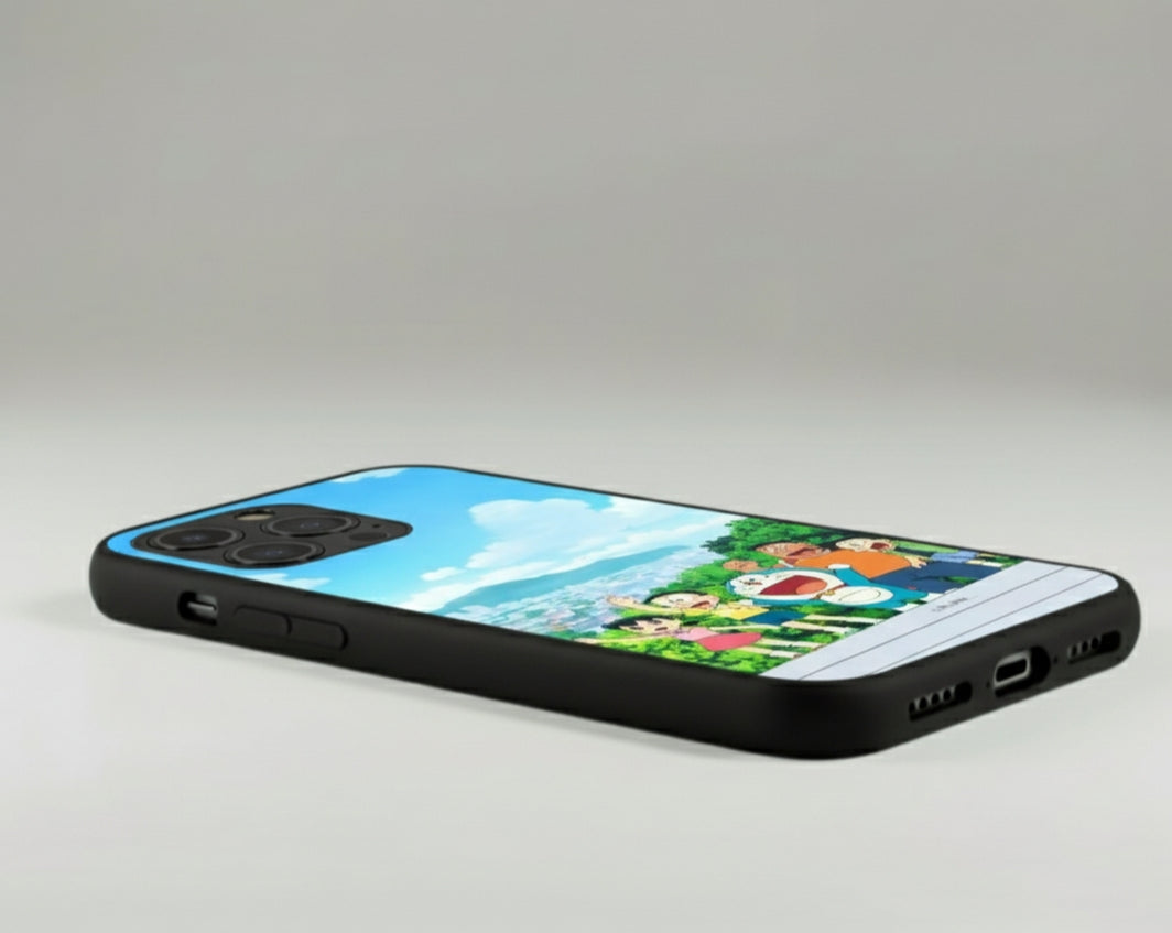 Anywhere Door View (A nod to one of Doraemon's famous gadgets) Metal Phone Case