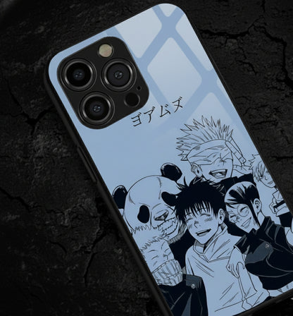 * Naruto Itachi Crow-Themed Metal Phone Cover