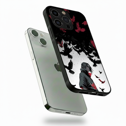 Itachi Uchiha 2. Hybrid Metal Phone Case