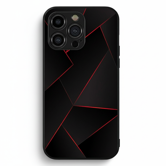 Shadow Shard Metal Phone Case