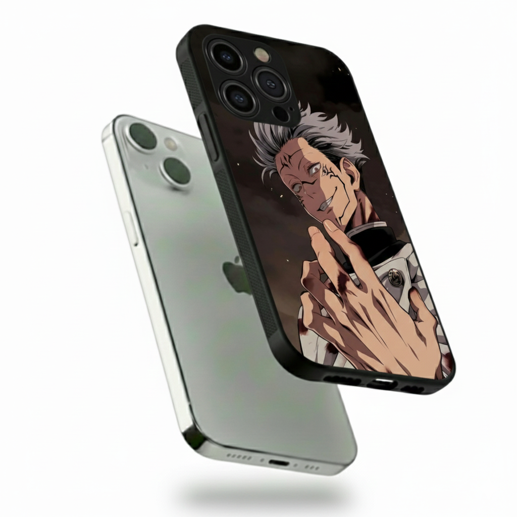 The Mark of Ryomen Sukuna hybrid Metal Phone Case
