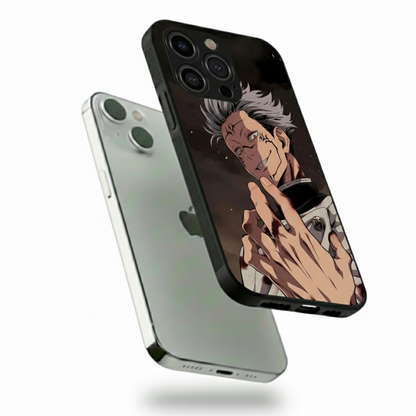 The Mark of Ryomen Sukuna hybrid Metal Phone Case