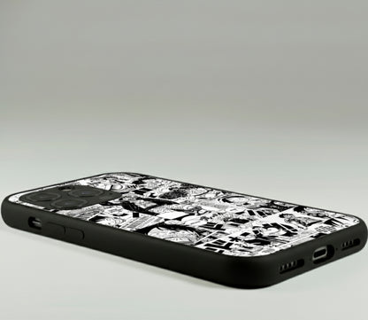 One Piece Manga Collage Metal Phone Case