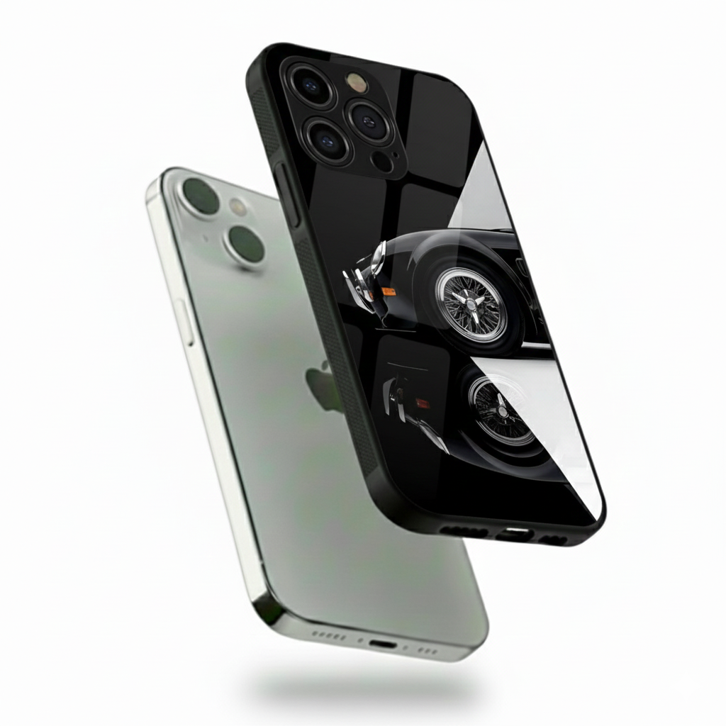 AC Cobra Car Hybrid Metal Phone Case