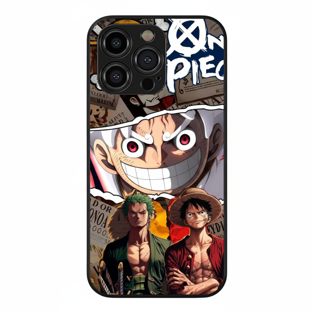 Luffy & Zoro Armor Metal Phone Case