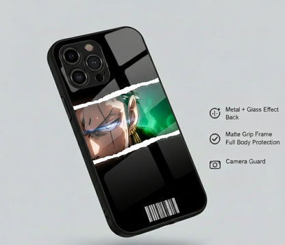 Roronoa Zoro-themed phone case Metal Phone Case