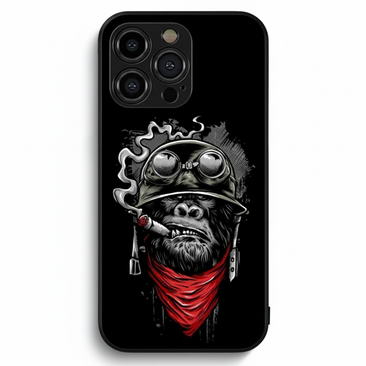 Smoke and Steel Metal Phone Case