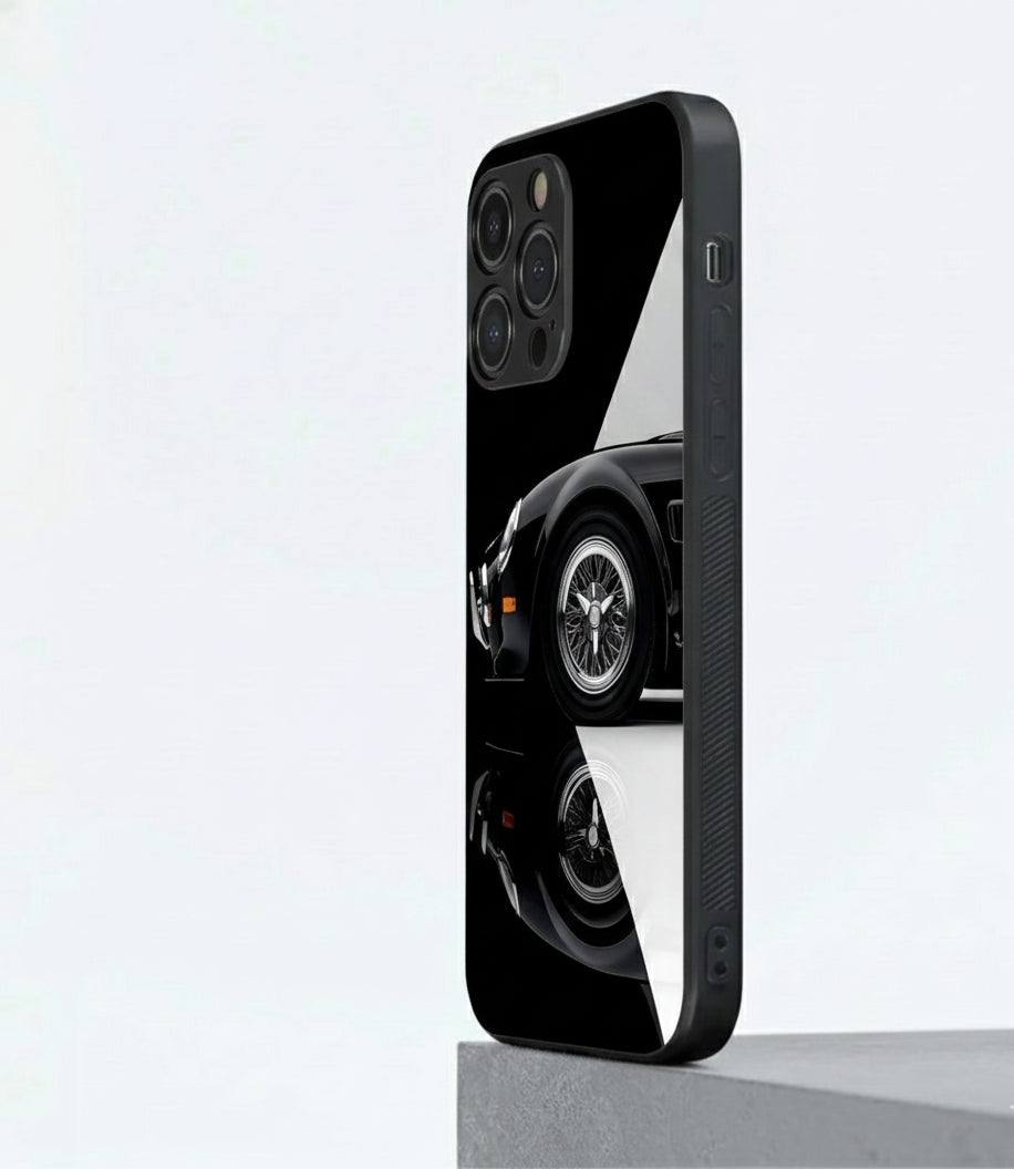 AC Cobra Car Hybrid Metal Phone Case