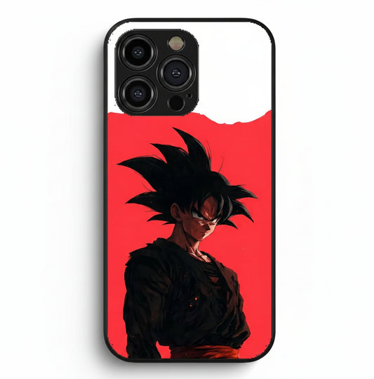 Son Goku from the Dragon Ball anime hybrid Metal Phone Case