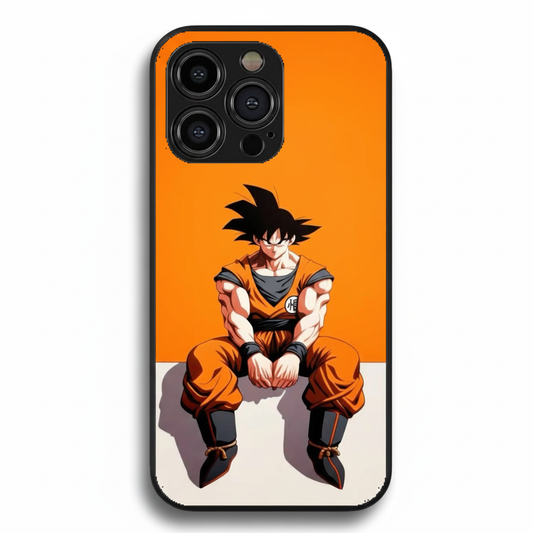 Goku: Power Reclined Hybrid Metal Phone Case