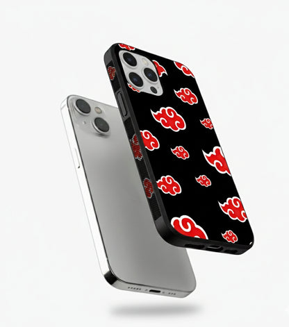 The Akatsuki Cloud Cover: Naruto Fan Edition Metal Phone Case