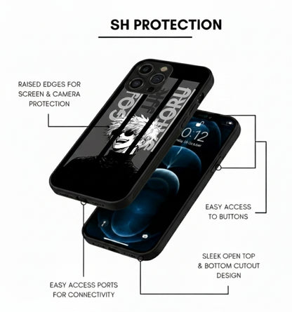 Gojo Satoru Premium Metal: Style and Security Metal Phone Case