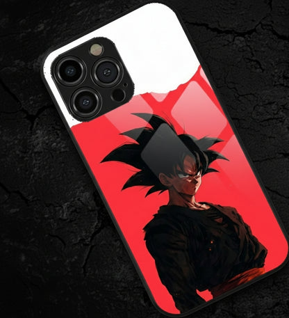 Son Goku from the Dragon Ball anime hybrid Metal Phone Case
