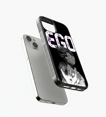 Saiyan EGO - Black Metal Phone Case