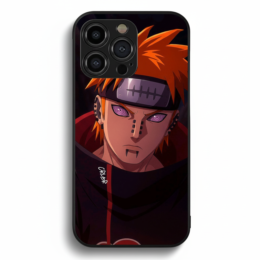Pain (Naruto) Design - Ultimate Shockproof Protection Metal Phone Case