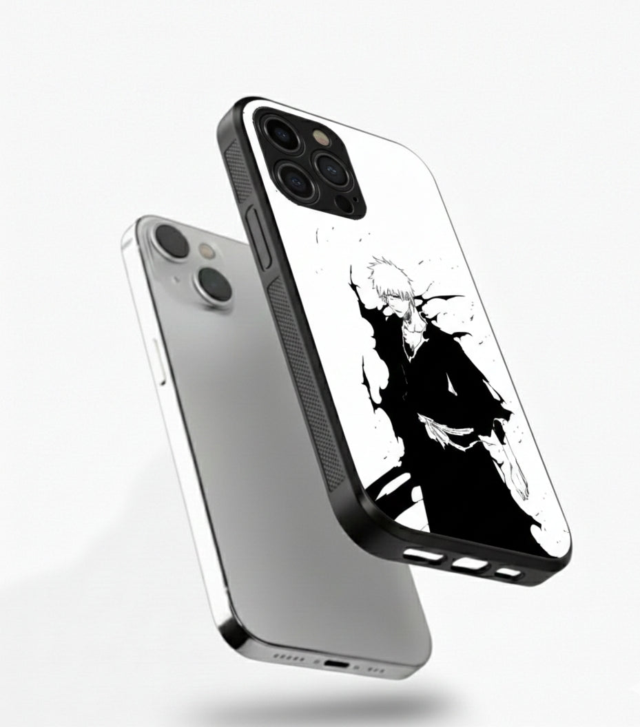 Ichigo Kurosaki | Bleach Black Metal Phone Case