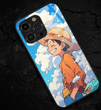 Luffy Pirate King Camera Protection Case Metal Phone Case