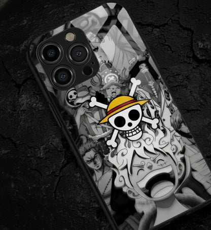 Heavy Duty Anime Armor Metal Phone Case