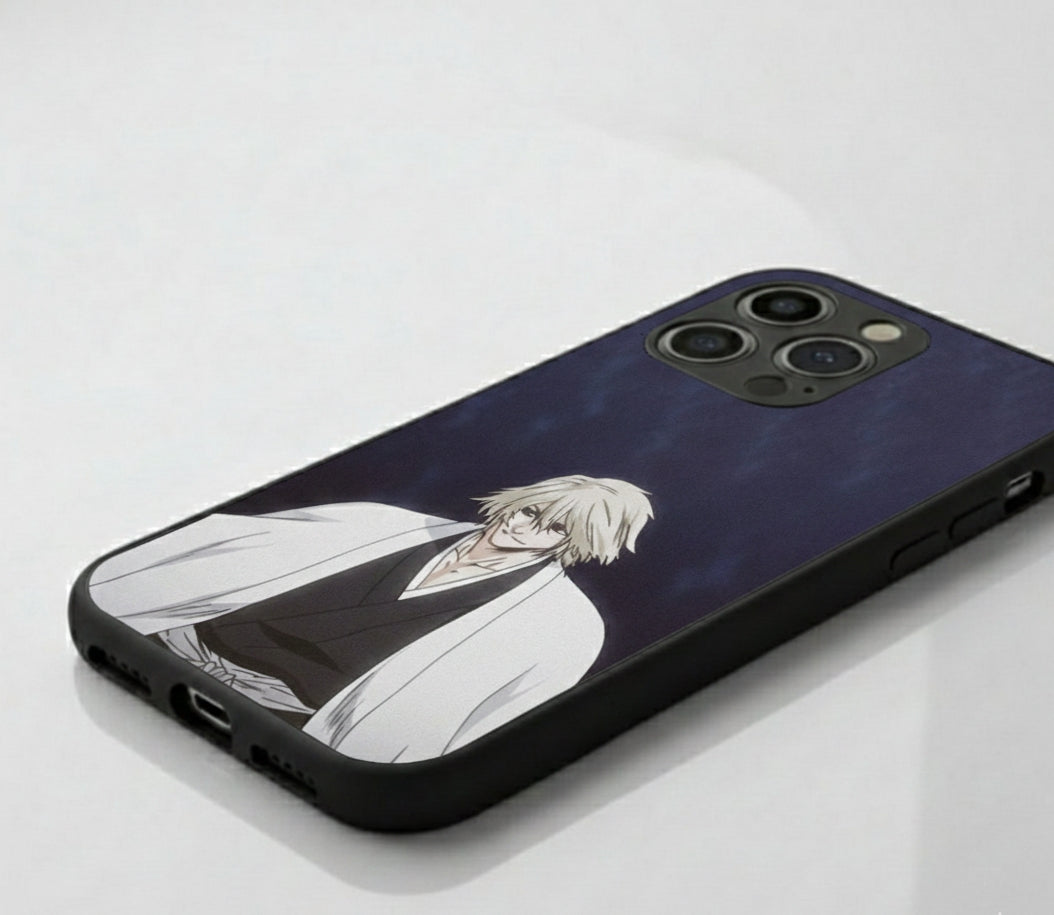 anime character Kisuke Urahara hybrid Metal Phone Case