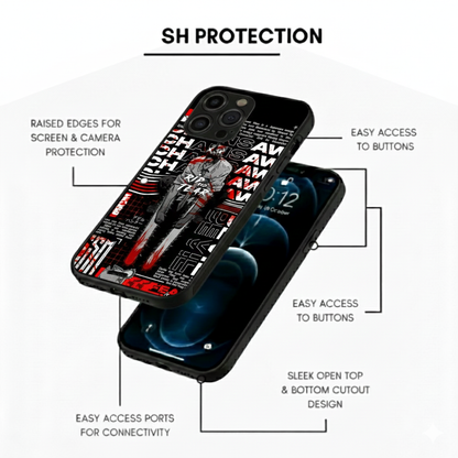 Core of the Chainsaw Devil Metal Phone Case