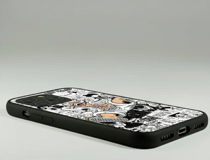 Luffy/Joy Boy Gear 5 Awakeining  Manga Glossy Metal Phone Case