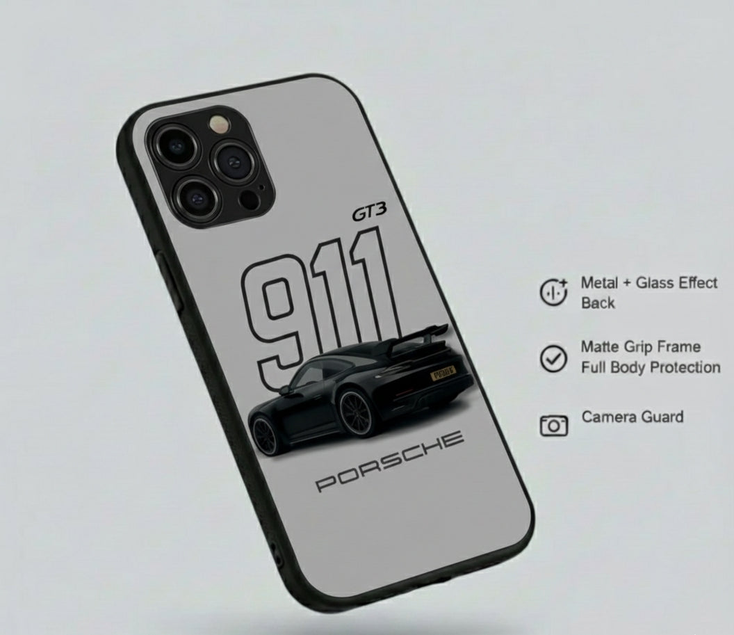 The 911 Legend Edition Hybrid Metal Phone Case