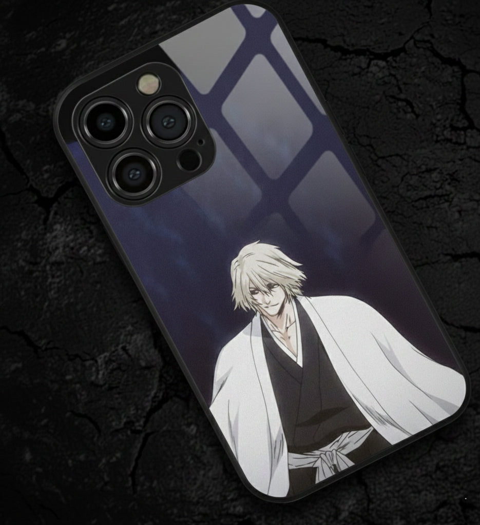 anime character Kisuke Urahara hybrid Metal Phone Case