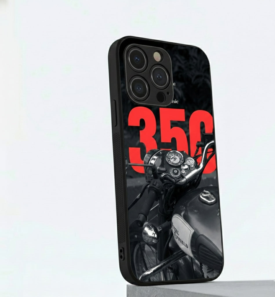 Classic Roar: Royal 350 Metal Phone Case