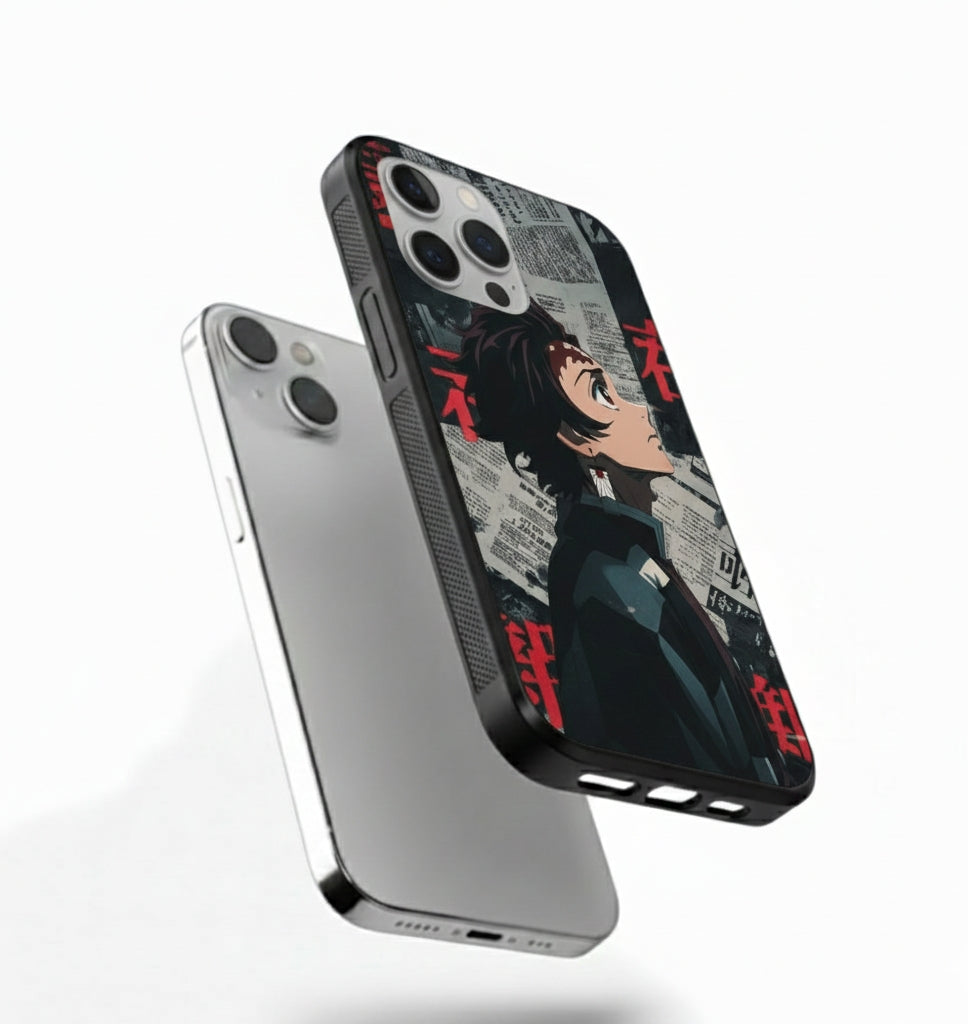 Tanjiro Kamado-themed Metal phone case