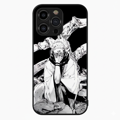 Ryomen Sukuna Hybrid Metal Phone Case