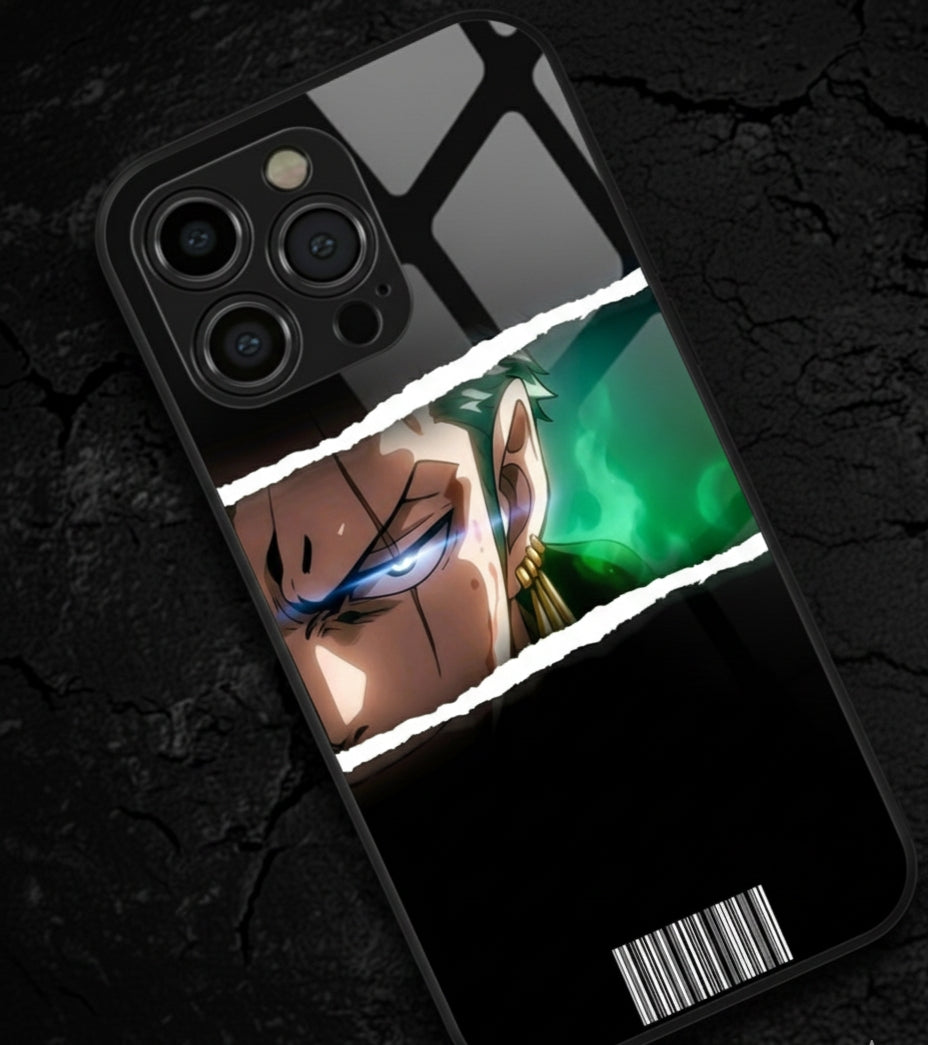Roronoa Zoro-themed phone case Metal Phone Case