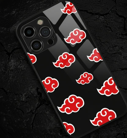 The Akatsuki Cloud Cover: Naruto Fan Edition Metal Phone Case