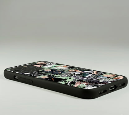 Roronoa Zoro Wano Arc Three Sword Glossy Metal Phone Case