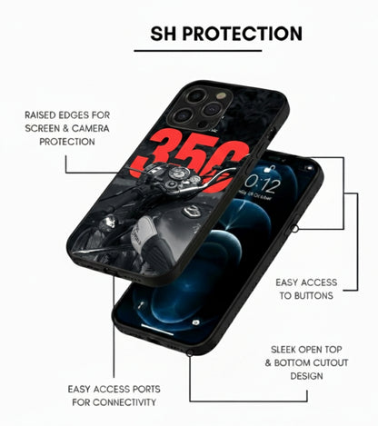 Classic Roar: Royal 350 Metal Phone Case