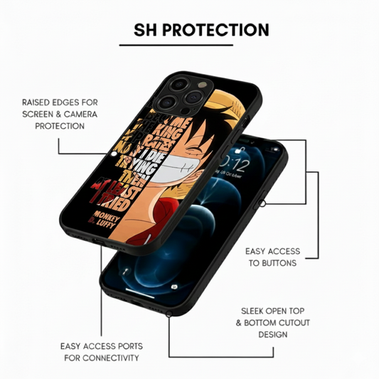 Manga Metal Shield Metal Phone Case