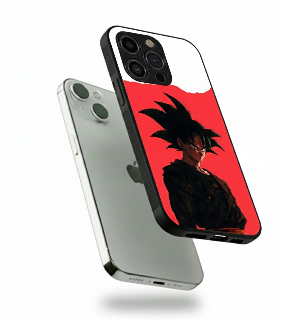 Son Goku from the Dragon Ball anime hybrid Metal Phone Case