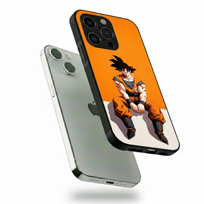 Goku: Power Reclined Hybrid Metal Phone Case