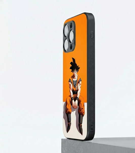 Goku: Power Reclined Hybrid Metal Phone Case
