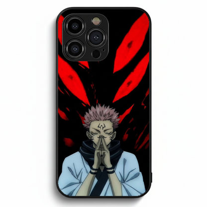King of Curses Ryoumen Sukuna 2 Metal Phone Case With Free Pop Socket inside Get 1 For You